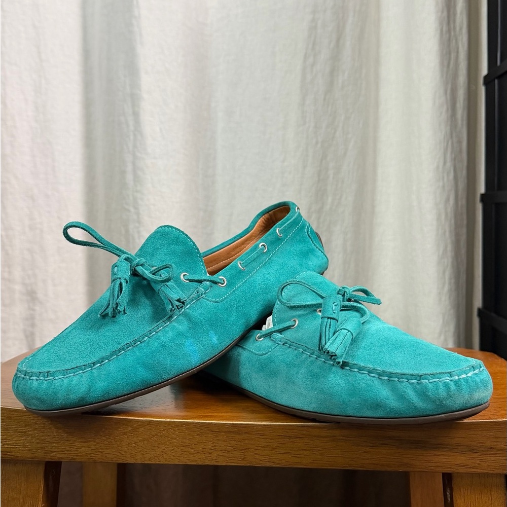 Polo by Ralph Lauren Men's Aqua Loafers